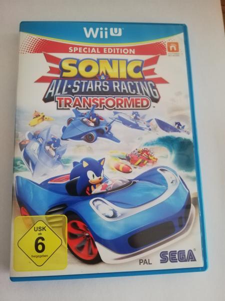 Sonic All Stars Racing Transformed Wii U USK an 6 Jahren